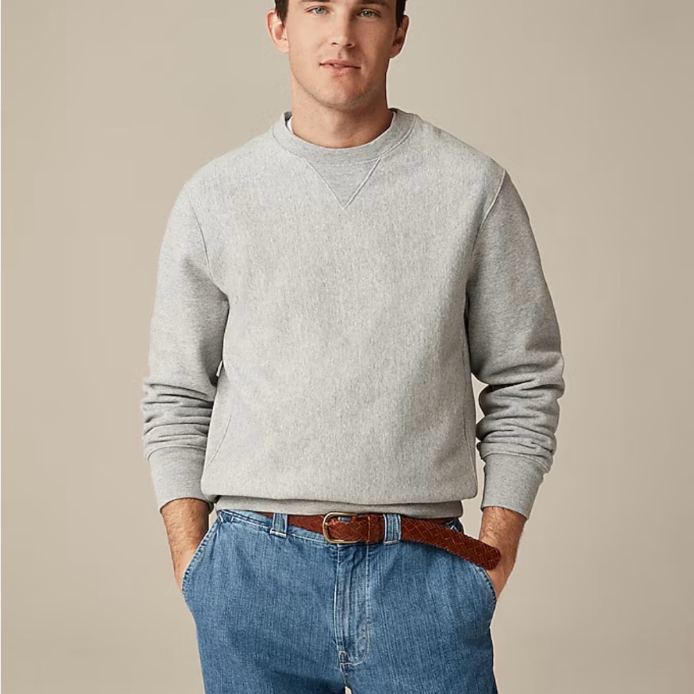 J. Crew Men's Heritage 14 oz. Fleece Sweatshirt
